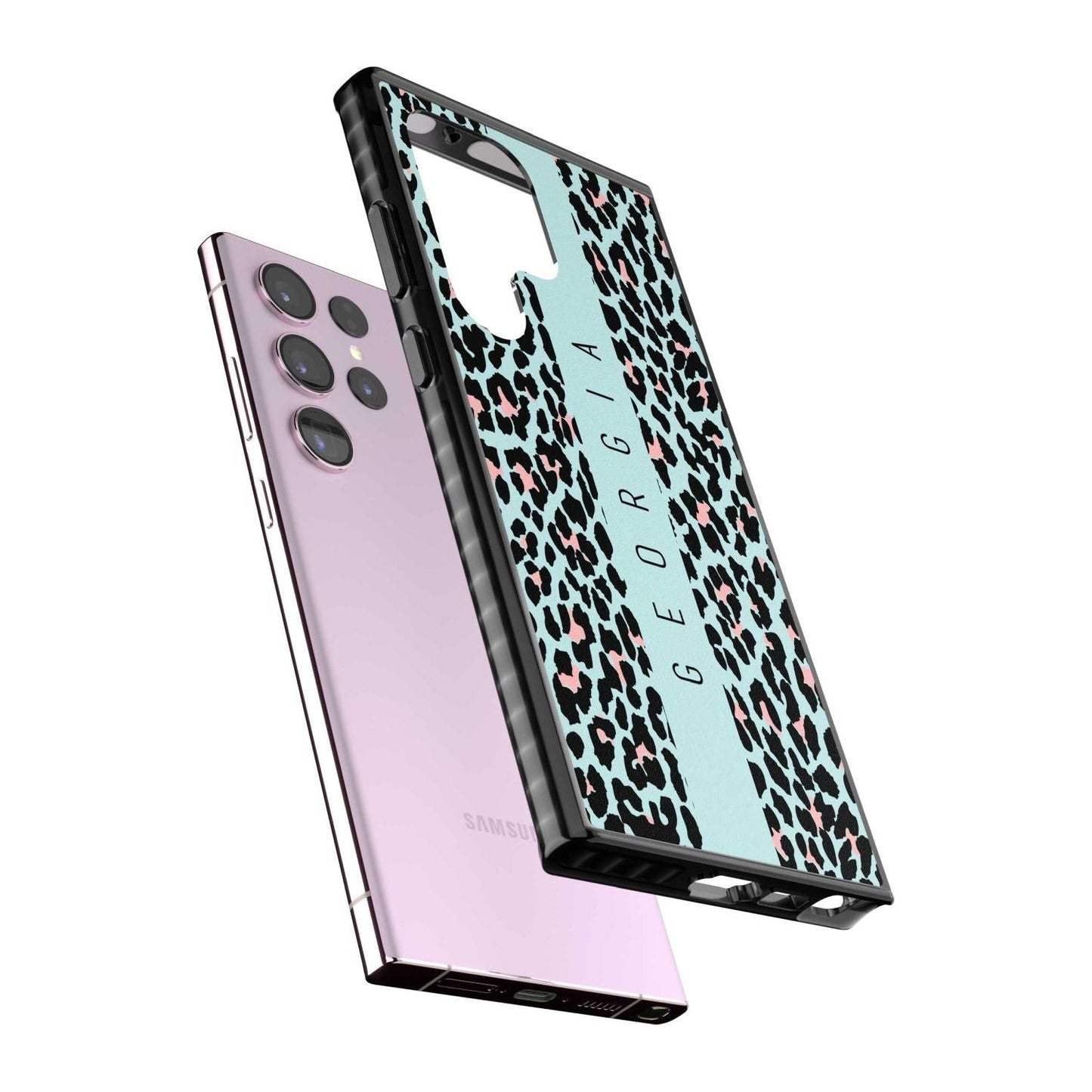 Léopard bleu personnalisé