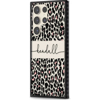 Personalised Cursive Leopard Spots