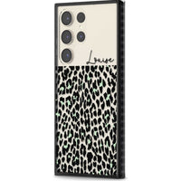 Personalised Seafoam Leopard