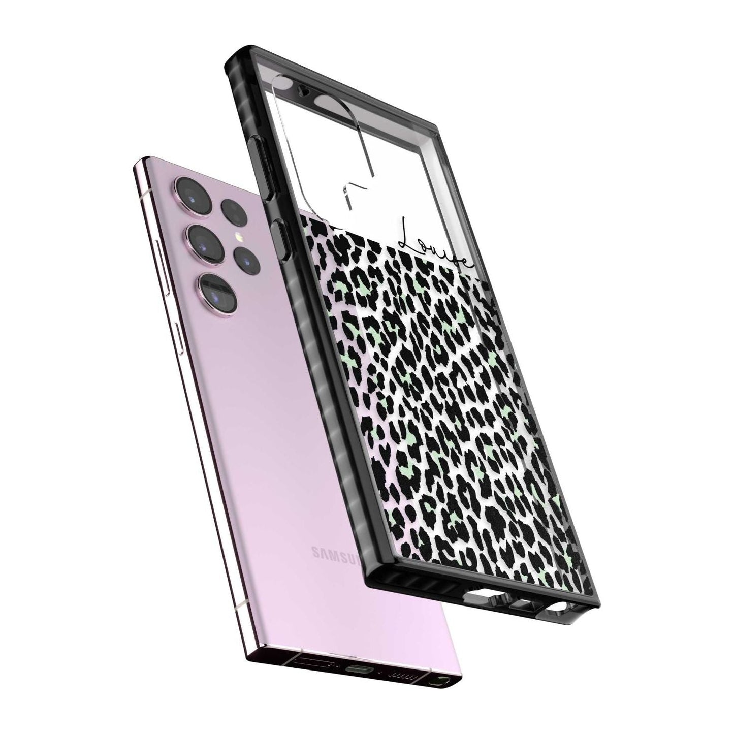 Personalised Seafoam Leopard