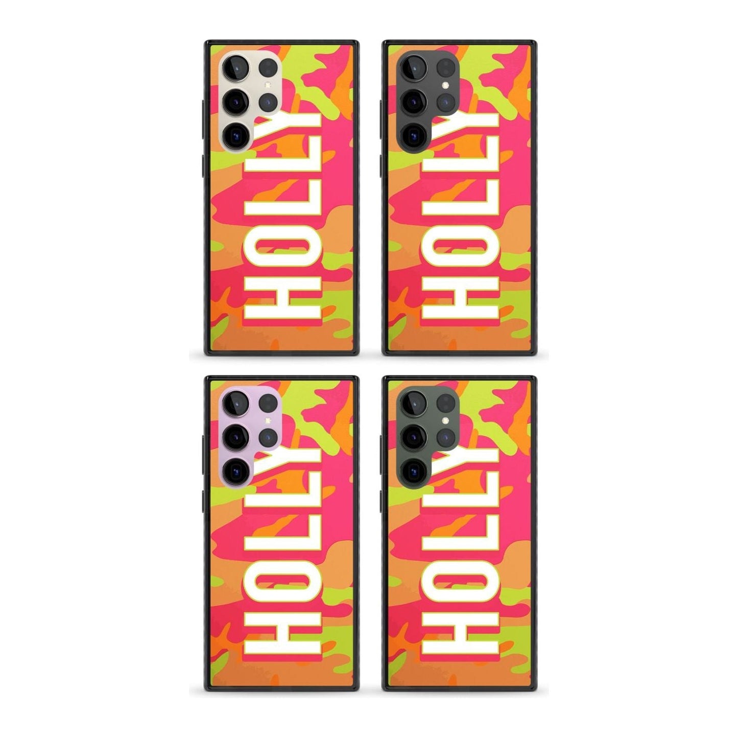 Personalised Bold Neon Camo