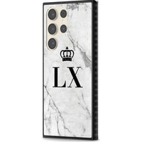 Personalised Initial Crown Marble