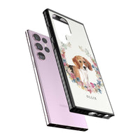 Personalised Beagle Floral Portrait