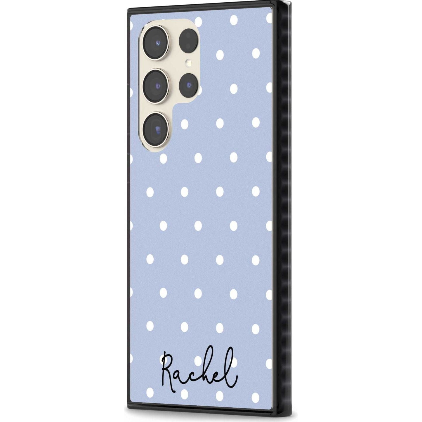 Personalised Simple Light Blue Dots