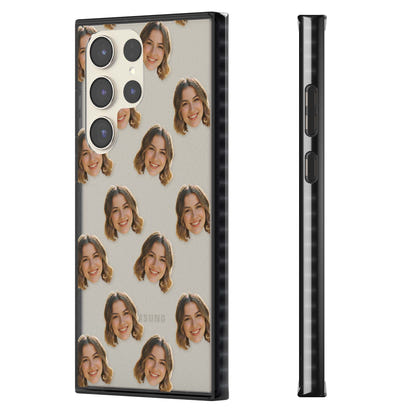 Falling Faces Pattern