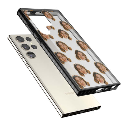 Falling Faces Pattern