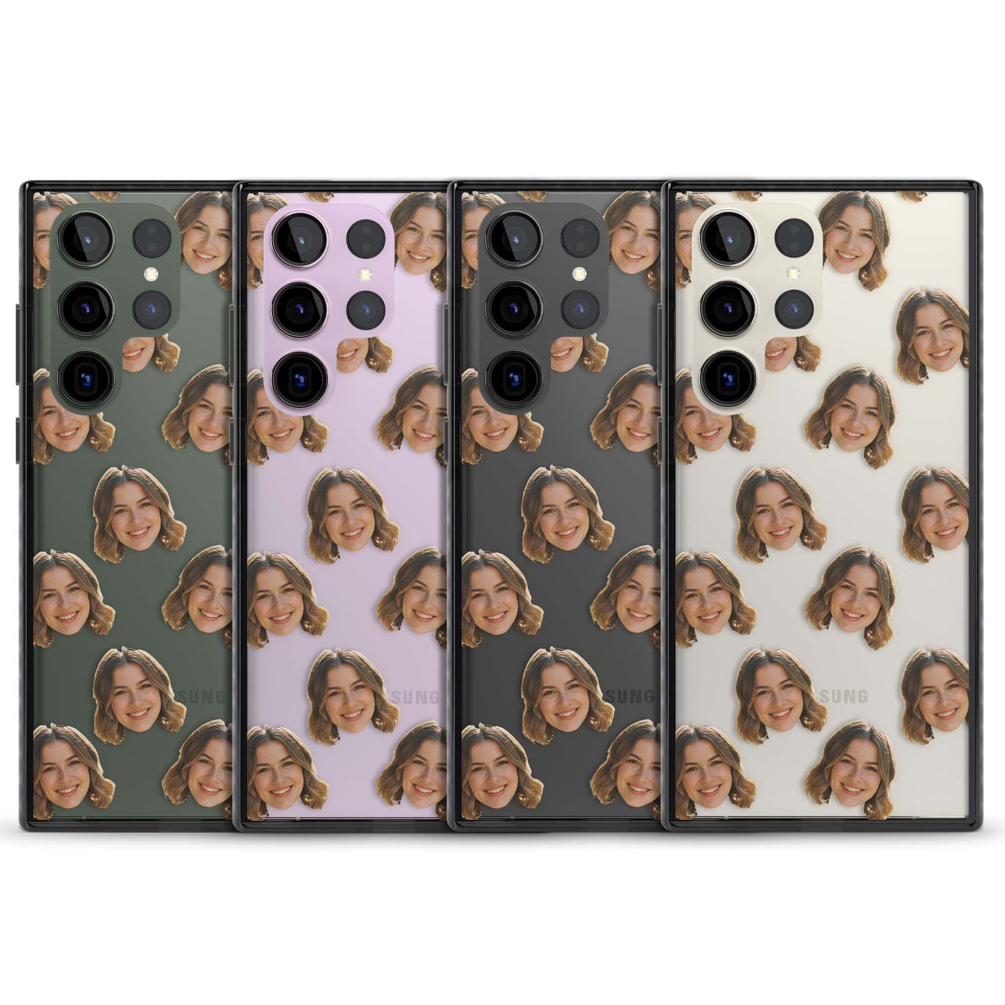 Falling Faces Pattern