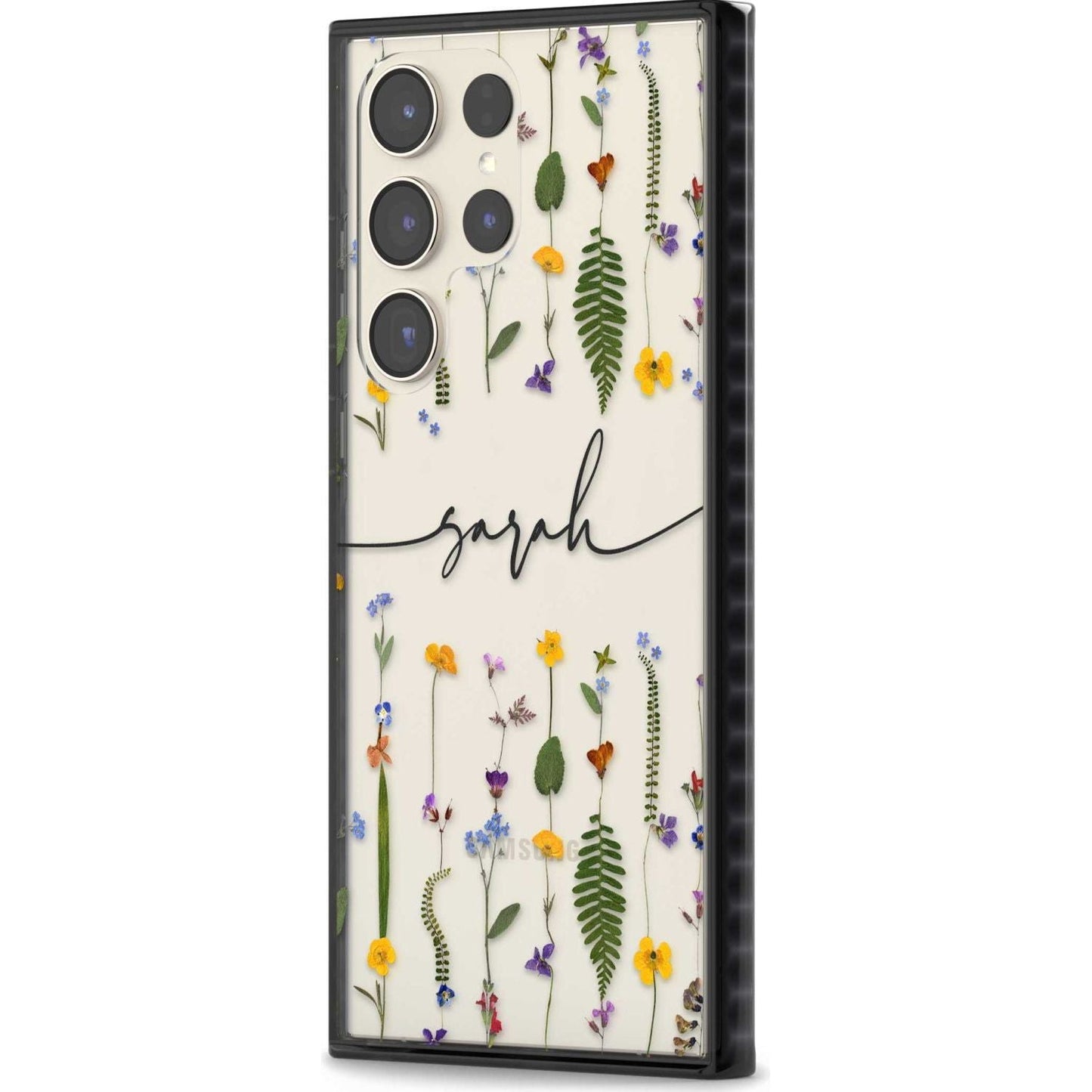 Chaîne de fleurs sauvages personnalisée