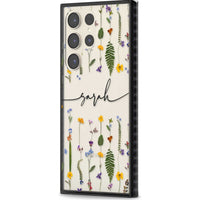 Chaîne de fleurs sauvages personnalisée