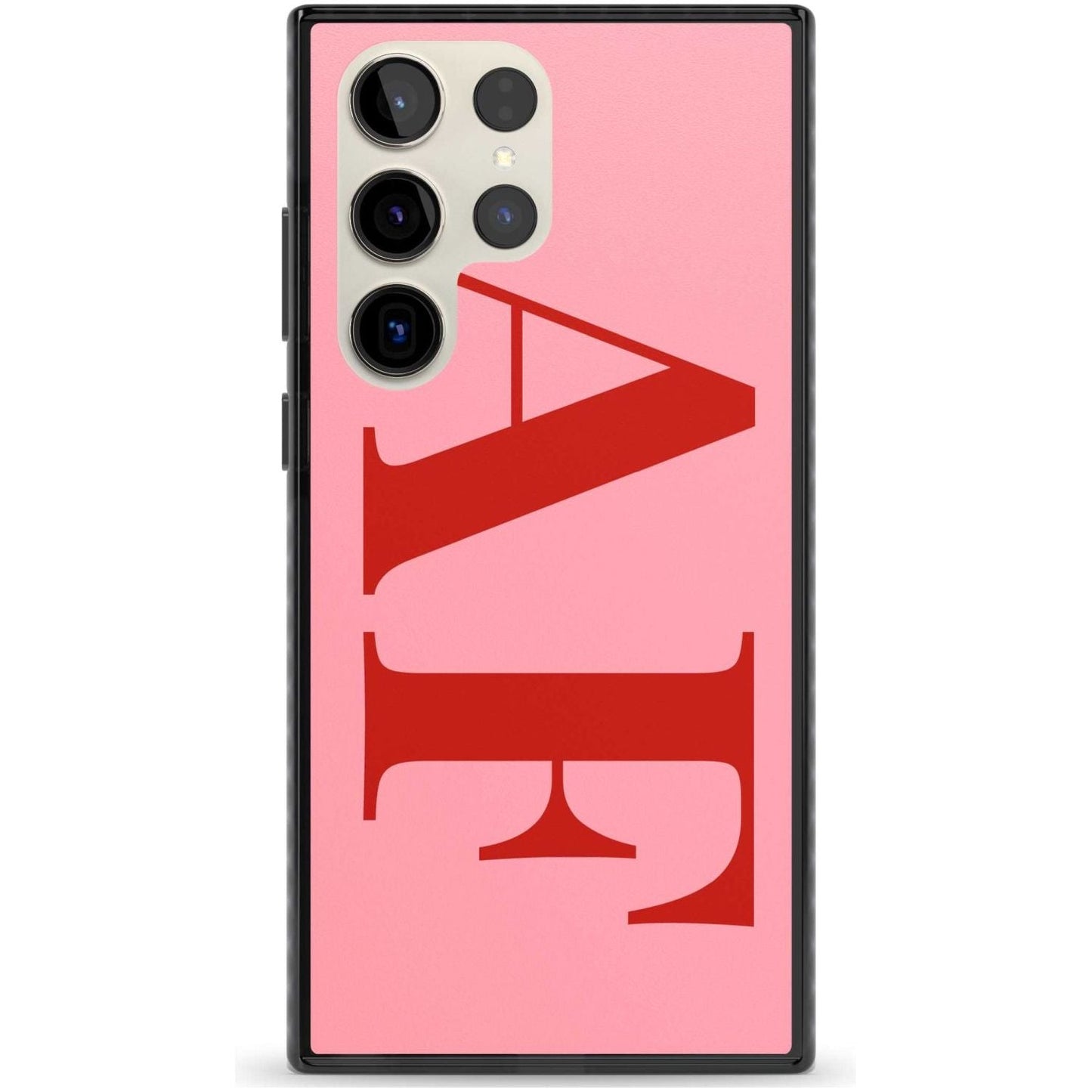 Personalised Red & Pink Letters