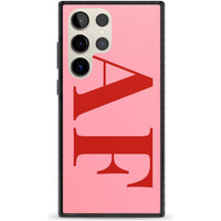 Personalised Red & Pink Letters