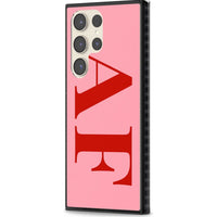 Personalised Red & Pink Letters