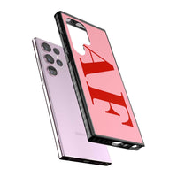 Personalised Red & Pink Letters