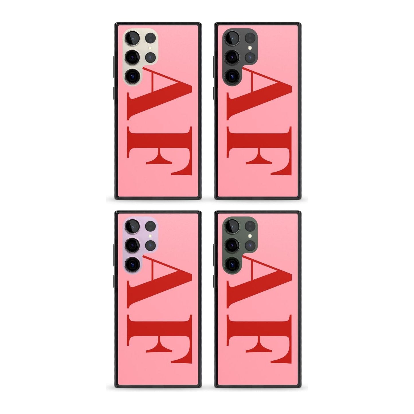 Personalised Red & Pink Letters