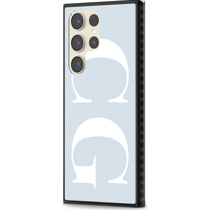 Personalised White & Blue Green Letters