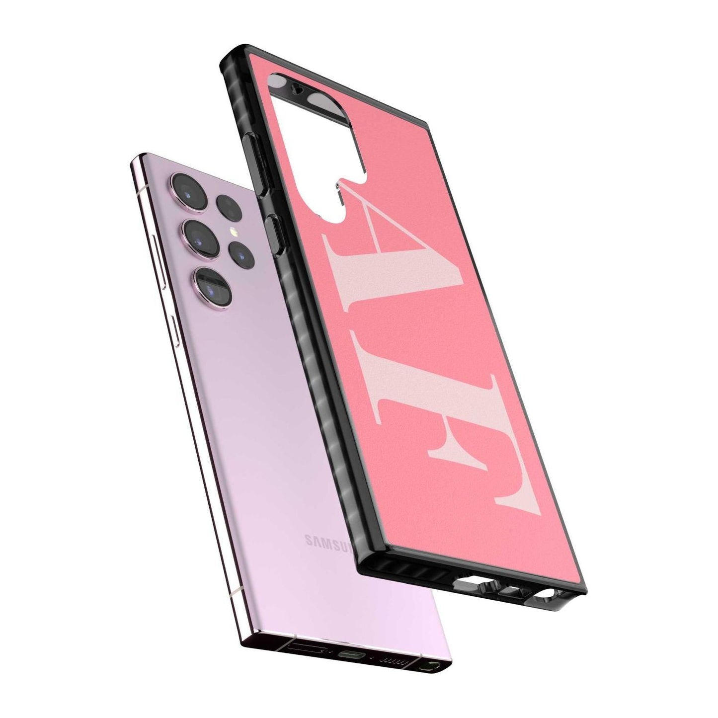 Personalised Light & Dark Pink Green Letters