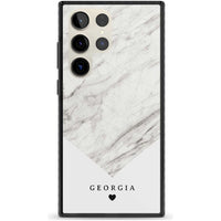 Personalised White Marble