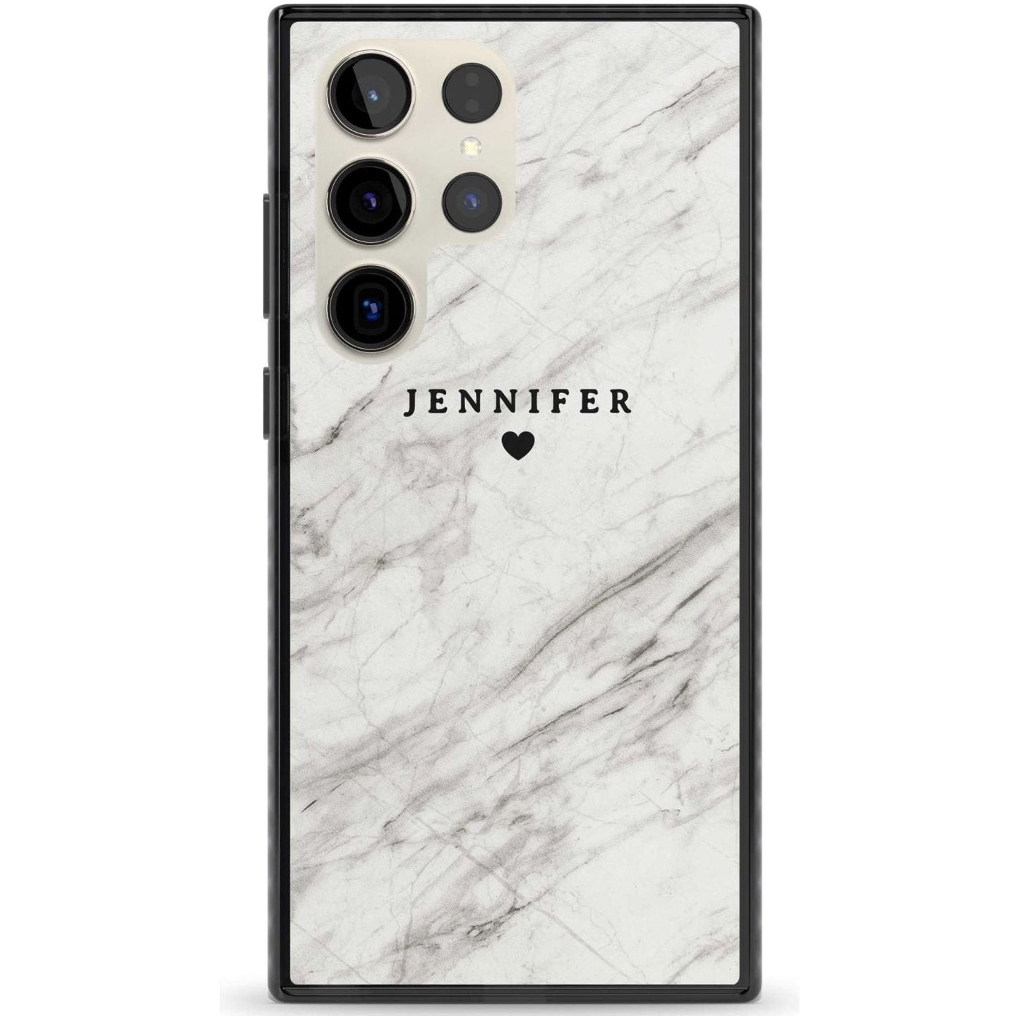 Personalised Light Grey Marble