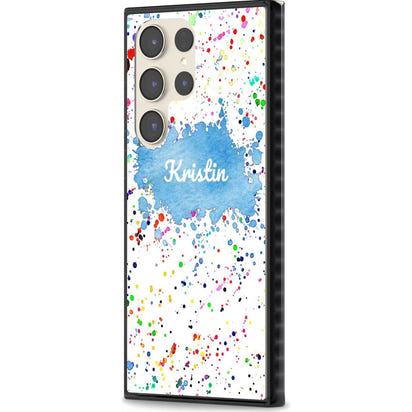 Personalised Rainbow Splatter Name