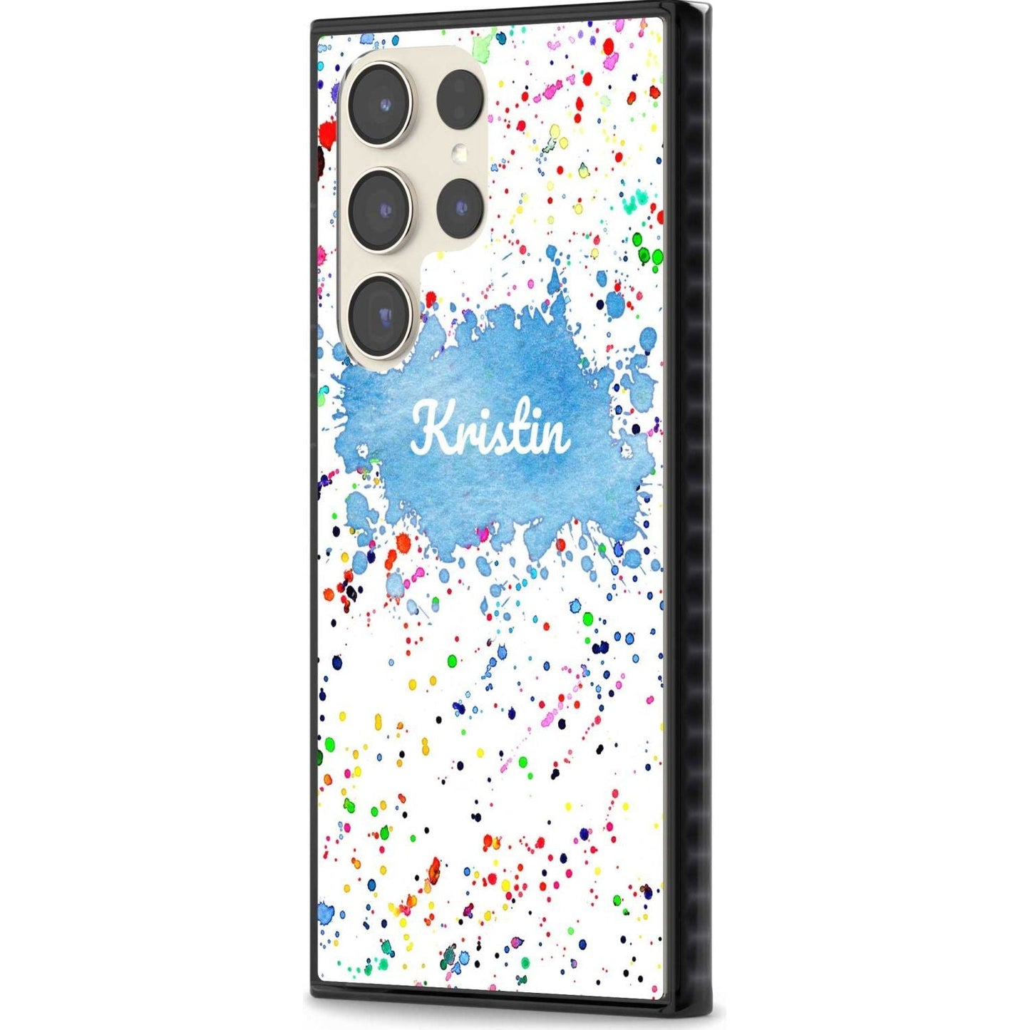 Personalised Rainbow Splatter Name