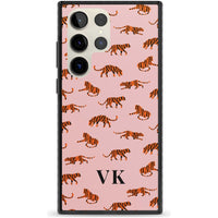 Personalised Pink Safari Tiger Pattern