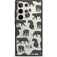 Personalised Tiger Silhouettes