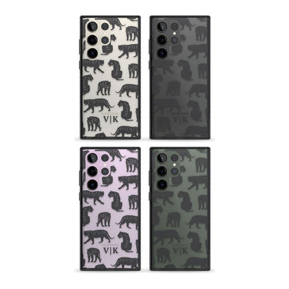 Personalised Tiger Silhouettes