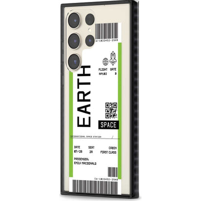 Personalised Earth Travel Ticket