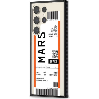 Personalised Mars Travel Ticket