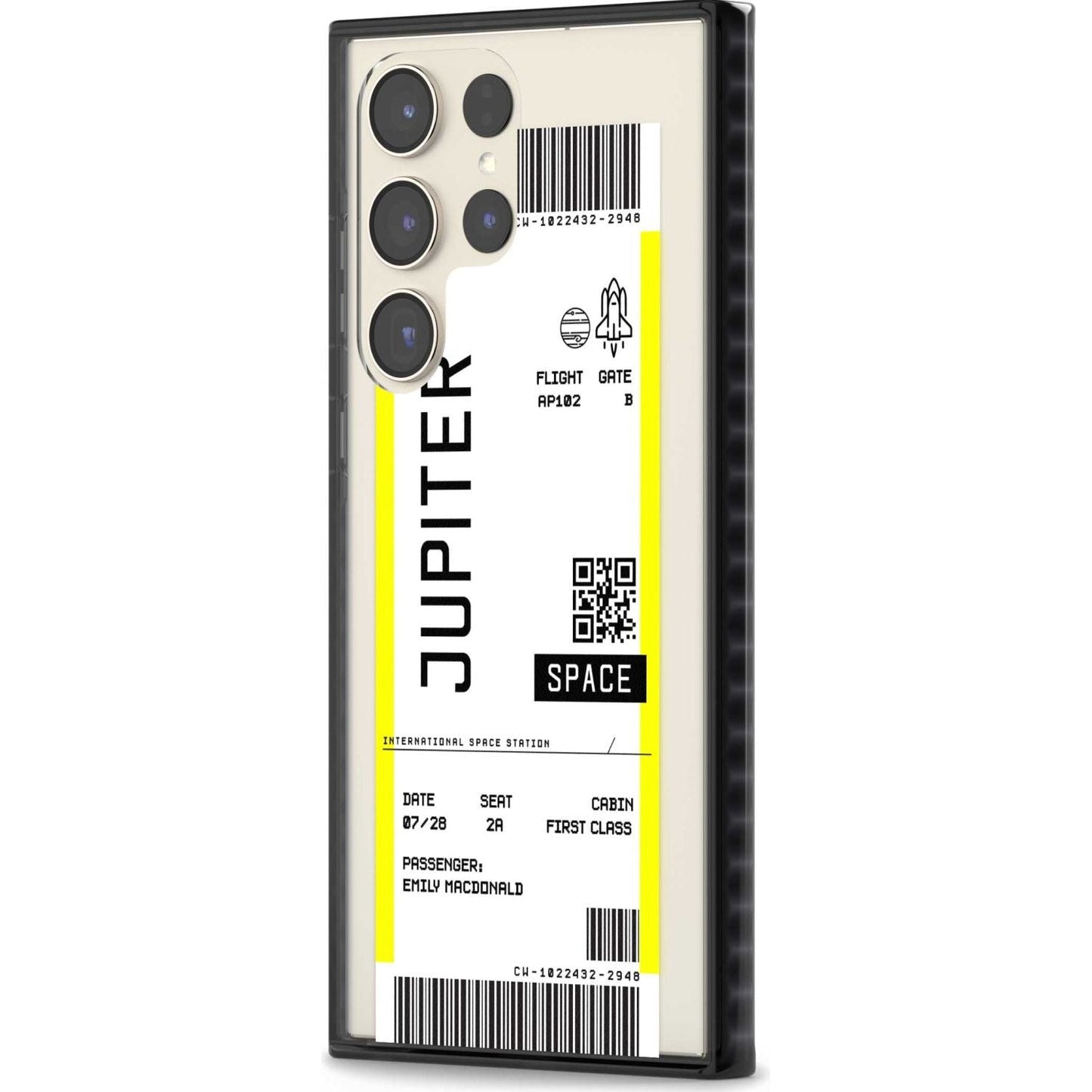 Personalised Jupiter Travel Ticket