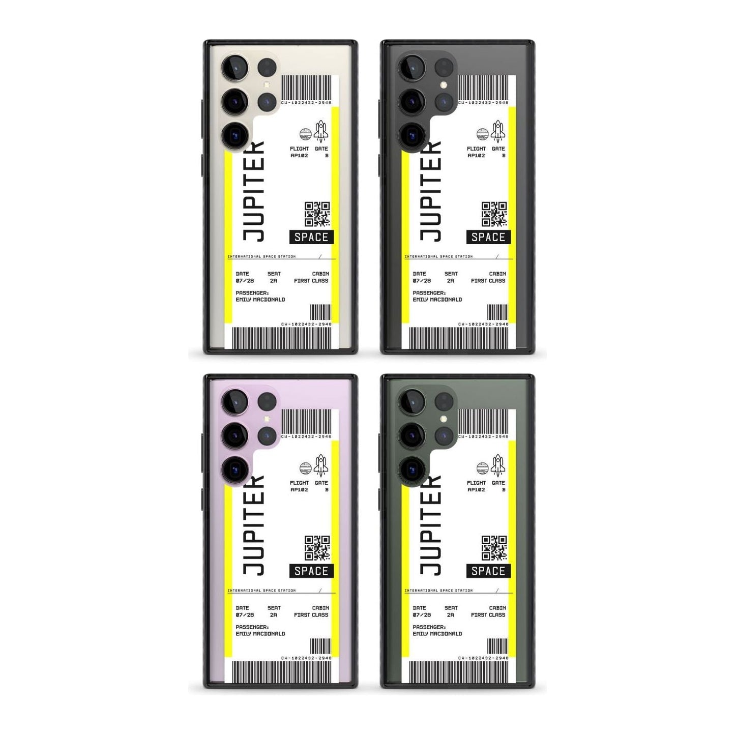 Personalised Jupiter Travel Ticket