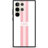 Personalised Minimal Pink Stripe