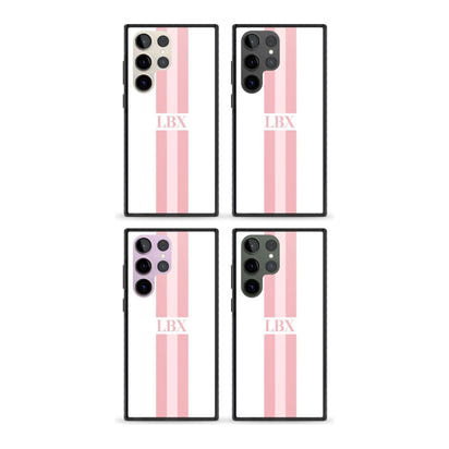 Personalised Minimal Pink Stripe