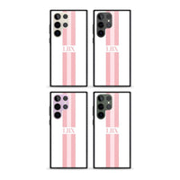 Personalised Minimal Pink Stripe