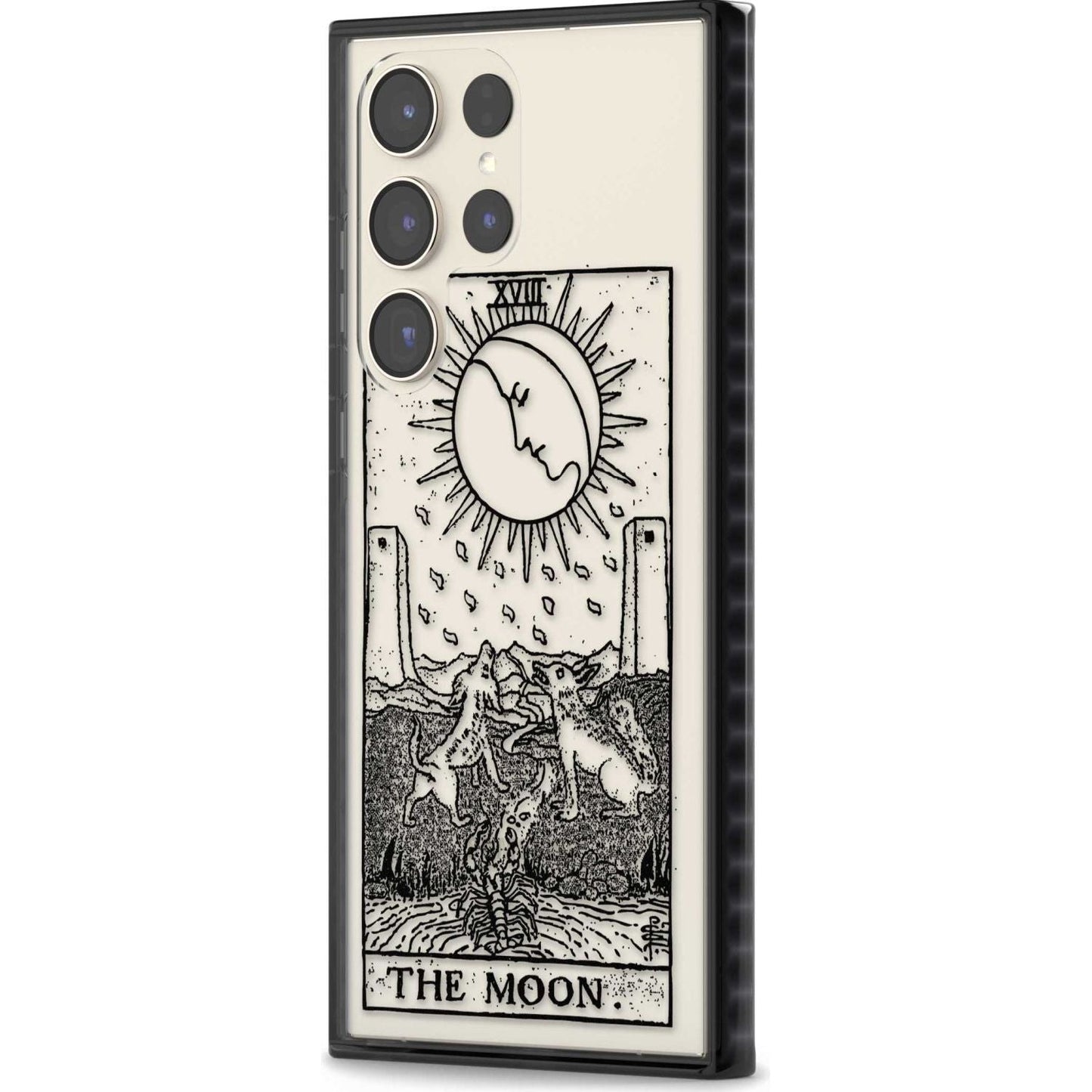 Personalised The Moon Tarot Card (Clear)