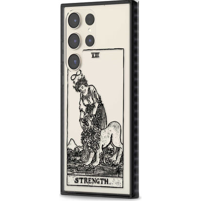 Personalisierte Stärke-Tarotkarte (Transparent)