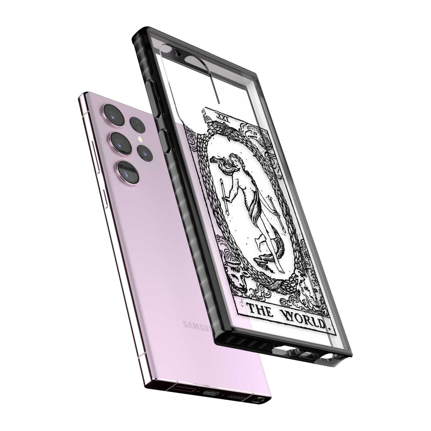 Personalisierte Welt-Tarotkarte (Transparent)