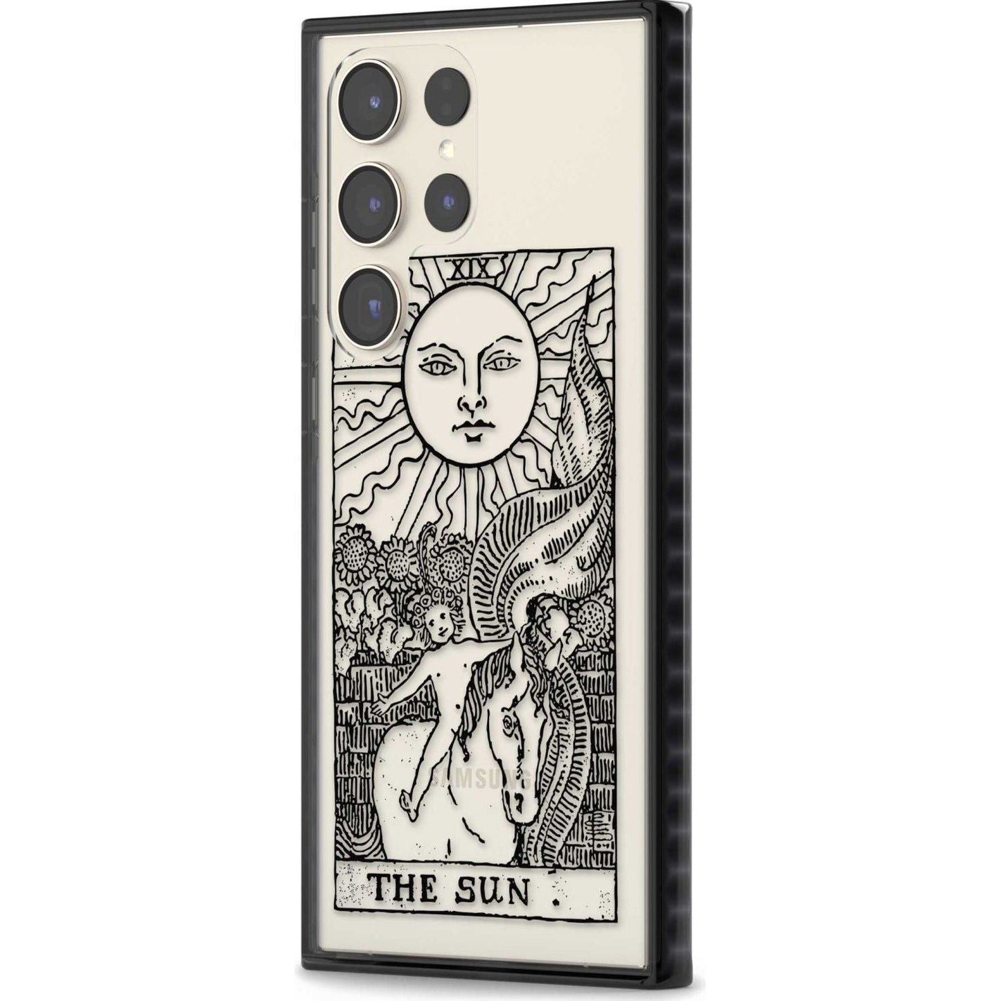 Personalised The Sun Tarot Card (Clear)