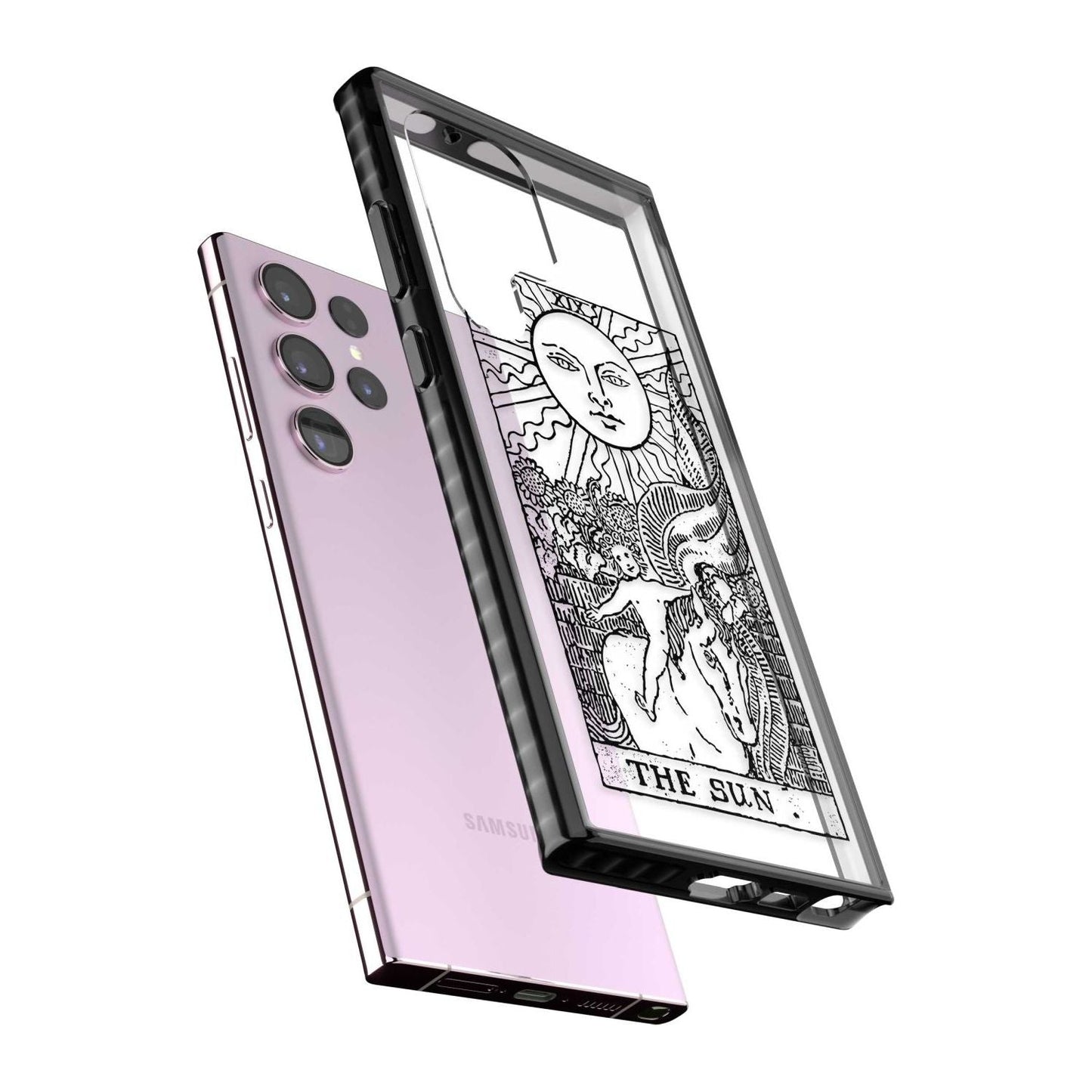 Personalised The Sun Tarot Card (Clear)