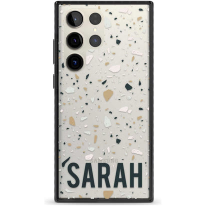 Personalised Terrazzo Blue, Pink, Brown