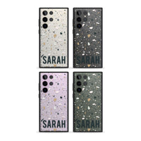 Personalised Terrazzo Blue, Pink, Brown