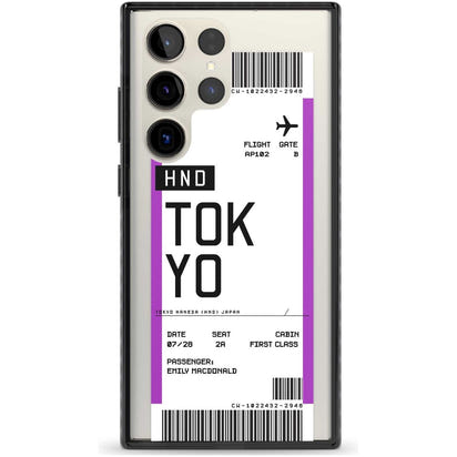 Personalised Tokyo Boarding Pass