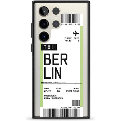 Personalised Berlin Boarding Pass