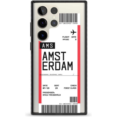 Personalised Amsterdam Boarding Pass
