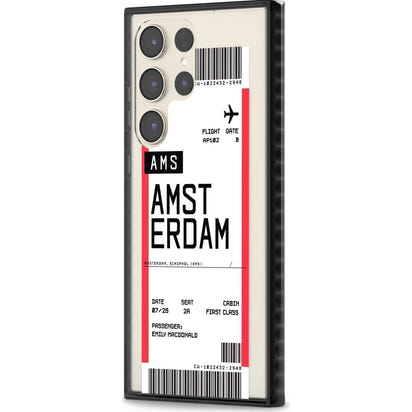 Personalised Amsterdam Boarding Pass