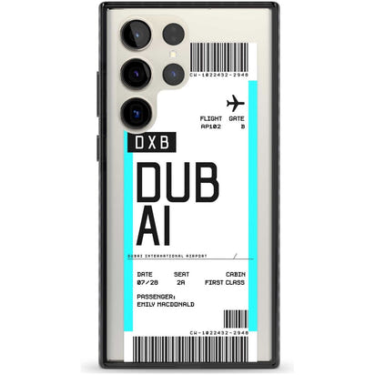 Personalised Dubai Boarding Pass
