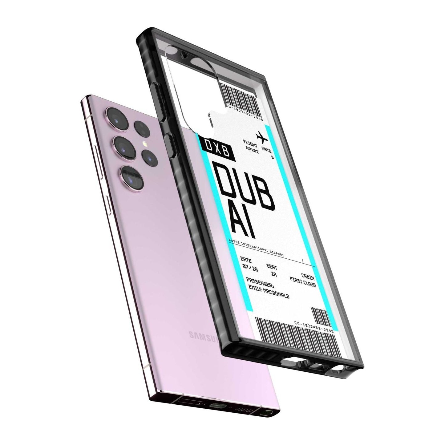 Personalised Dubai Boarding Pass