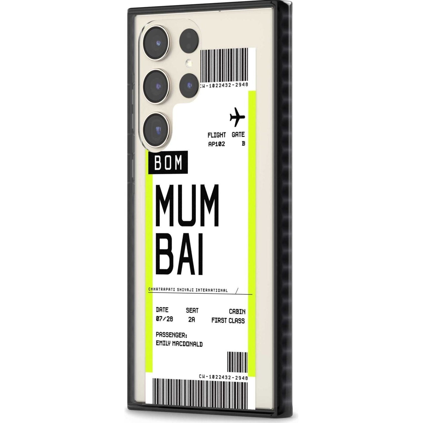 Personalised Mumbai Boarding Pass