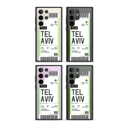 Personalisierte Bordkarte für Tel Aviv