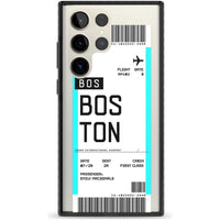 Personalised Boston Boarding Pass